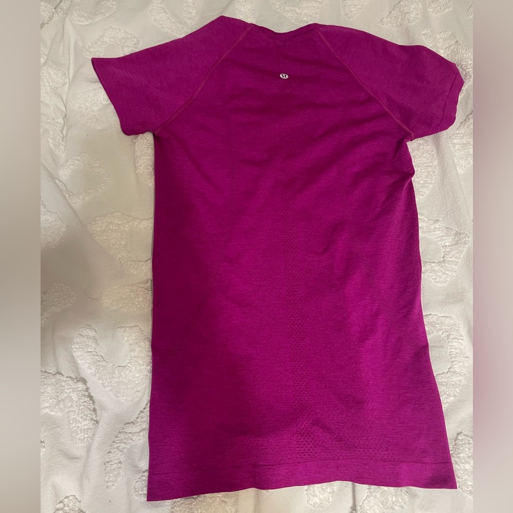 Lululemon, Size 6, Raspberry, Full Length, Swiftl… - image 1